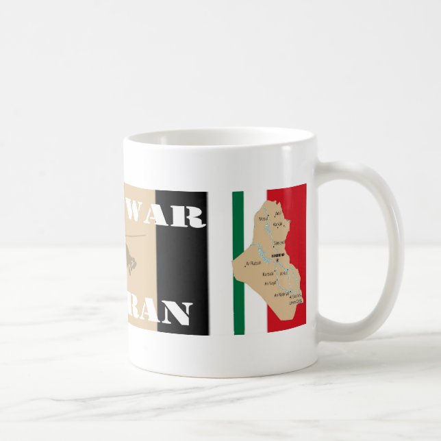Taza de café del veterano de guerra de Iraq (Derecha)