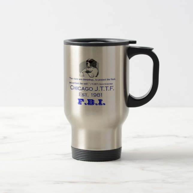Taza de café del viaje de Chicago JTTF (Derecha)