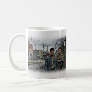 Taza de café del viaje de un veterano nacido en EE