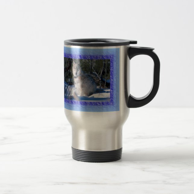 Taza de café del viaje del lobo (Derecha)