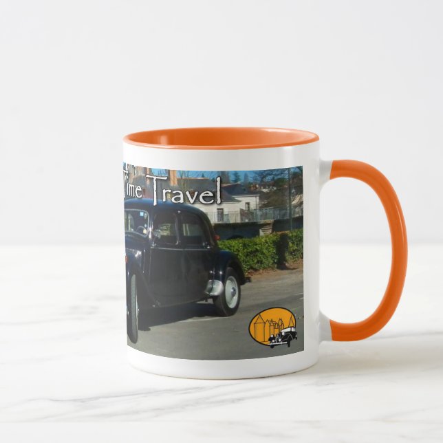 Taza de café del viaje del tiempo del valle del (Derecha)