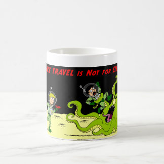 Taza de café del "VIAJE ESPACIAL" del lago autumn