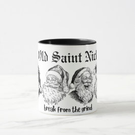 Taza de café del viejo San Nicolás