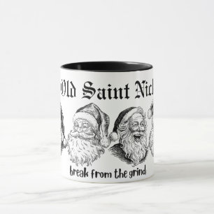 Taza de café del viejo San Nicolás