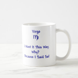Taza de café del virgo