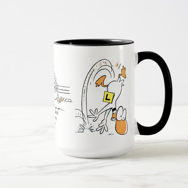Taza de café del vuelo del pato del tilín (Derecha)