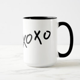 Taza de café del xoxo de los abrazos y de los