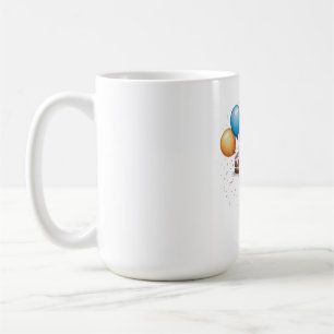 Taza De Café Delantal Floral Divertido para la Abuela Cumpleaño
