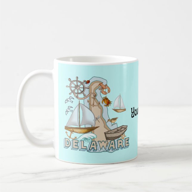 Taza De Café Delaware (Izquierda)