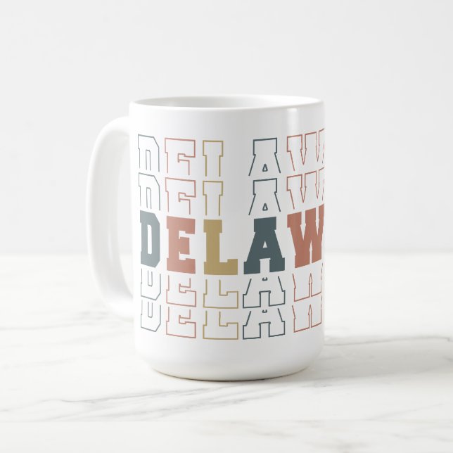 Taza De Café Delaware (Anverso izquierdo)