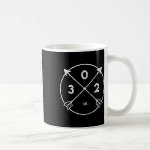 Taza De Café Delaware Area Code 302 State Pride Souvenir Regalo