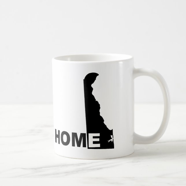 Taza De Café Delaware Home from State Mug or Travel Mug (Derecha)