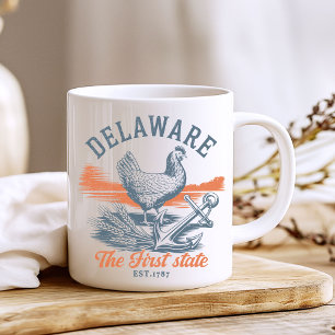Taza De Café Delaware The First State Souvenir