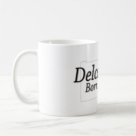 Taza De Café Delco nacido y criado
