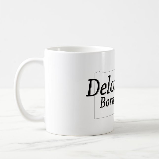 Taza De Café Delco nacido y criado (Izquierda)