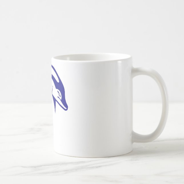 Taza De Café Delfín azul (Derecha)