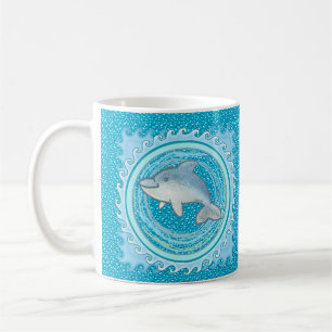 Taza De Café Delfín bebé