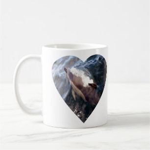 Taza De Café Delfín Común Deslizarse en Superficie Manada Vida 