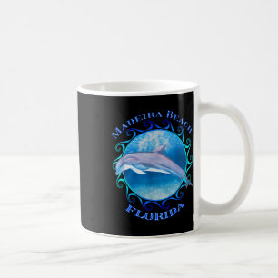 Taza De Café Delfín de recuerdo de vacaciones Madeira Beach Flo