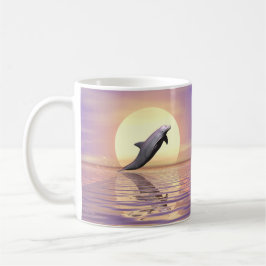 Taza De Café Delfín Sol