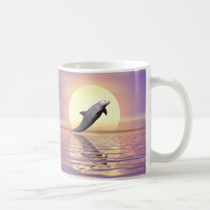 Taza De Café Delfín Sol