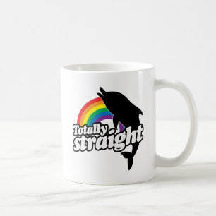 Taza De Café Delfín totalmente heterosexual -.png