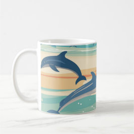 Taza De Café Delfines