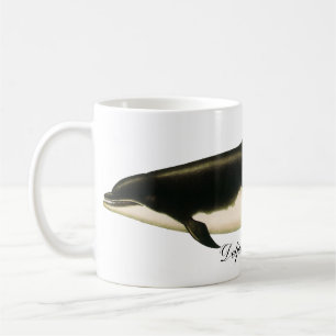 Taza De Café Delfines Delphinus Tursio, Animales Marinos Antigu