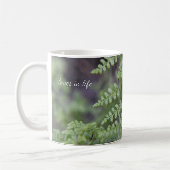 Taza De Café Delicado Fern (Izquierda)