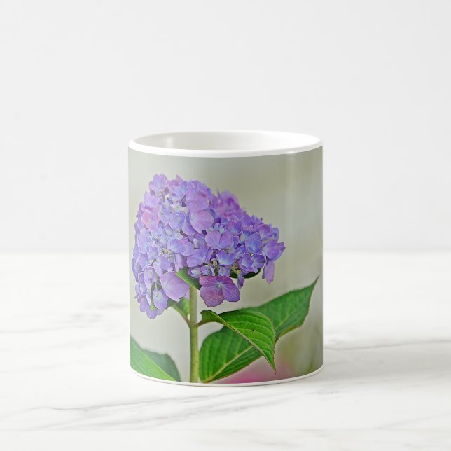 Taza De Café Delicate Hydrangea Mug (Centro)