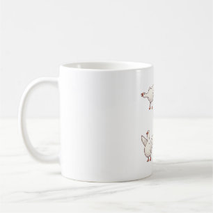 Taza De Café Delicia de ganso � arte animal puro