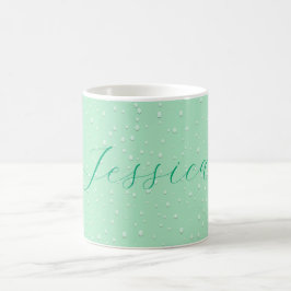 Taza De Café Delicia de lluvia de menta