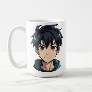 Taza De Café Delicia de Superpoderes de Anime - Personaje Joven