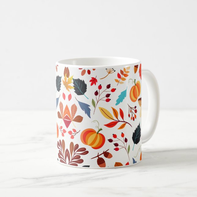 Taza De Café Delicios de otoño (Anverso derecho)
