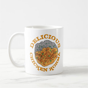 Taza De Café Deliciosa cocina de pollo Korma