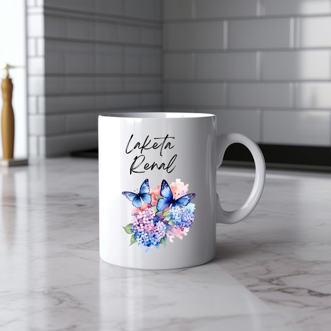 Taza De Café Deliciosa mariposa acuarela Mug (Subido por el creador)