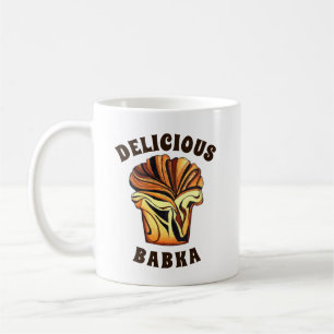 Taza De Café Deliciosa pastelería judía con pan de chocolate Ba