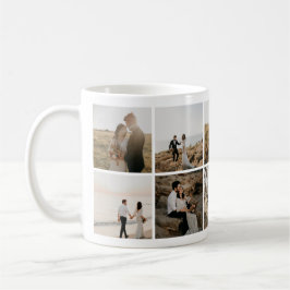 Taza De Café Deliciosas Bodas Adventures Collage de fotos Mug