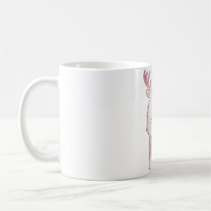 Taza De Café Delicioso ciervo � arte animal puro