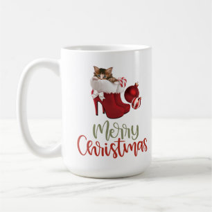 Taza De Café Delicioso gatito de vacaciones