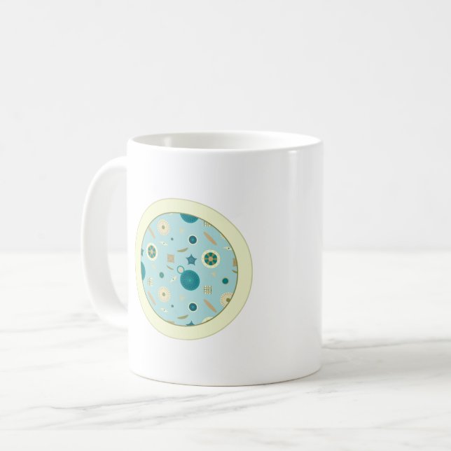 Taza De Café Delicioso Mug de Diatoms (Anverso izquierdo)