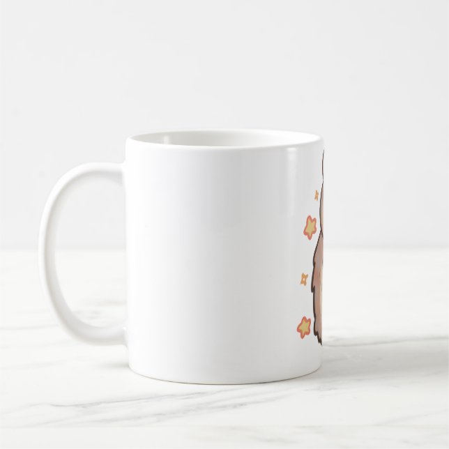 Taza De Café Delight � Cute quokka Animal Art (Izquierda)