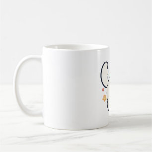 Taza De Café Delight de zorro ártico � arte animal puro
