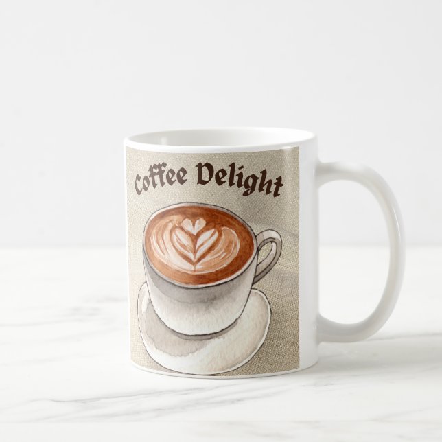 Taza De Café Delight Mug del Café Vintage (Derecha)