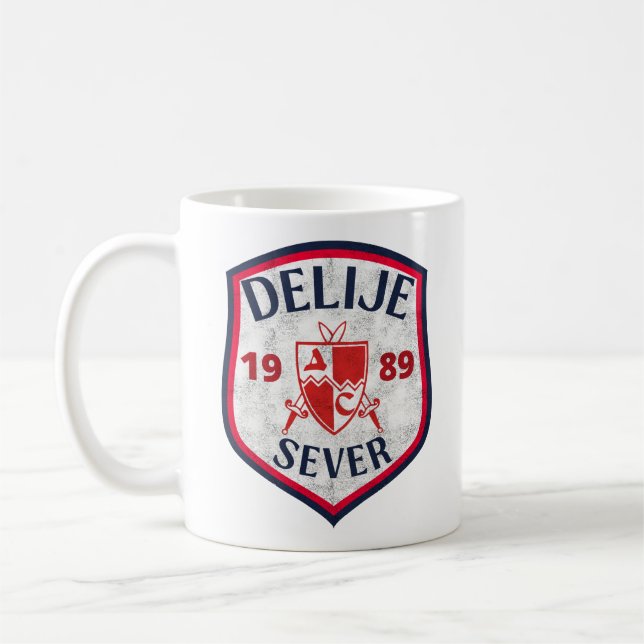 Taza De Café Delije Sever 1989 (Izquierda)