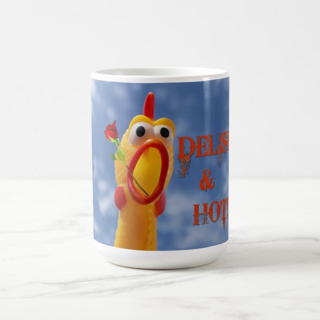 Taza De Café ¡Delish & Hot Chicken Coffee Mug! (Centro)