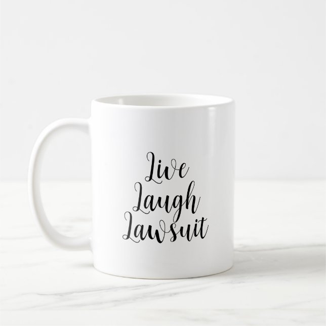 Taza De Café Demanda judicial contra Humor Funny Fiscal (Izquierda)