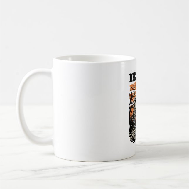 Taza De Café Demasiado espacio para la Halloween escolar (Izquierda)