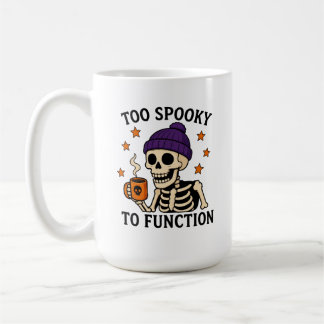 Taza De Café Demasiado espeluznante para funcionar
