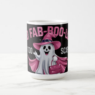 Taza De Café Demasiado fab-boo-loso para asustar